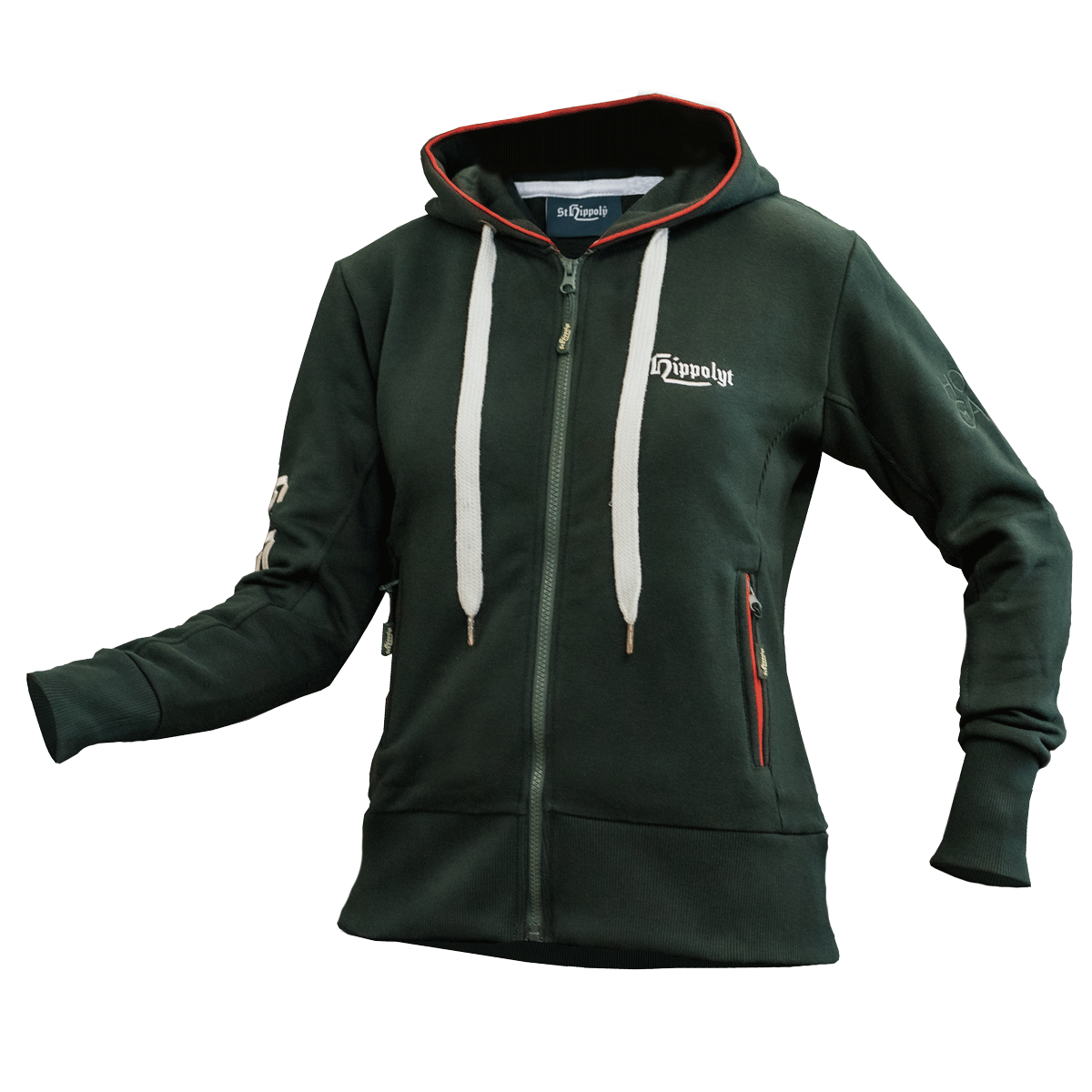 Hoody (Damen) grün